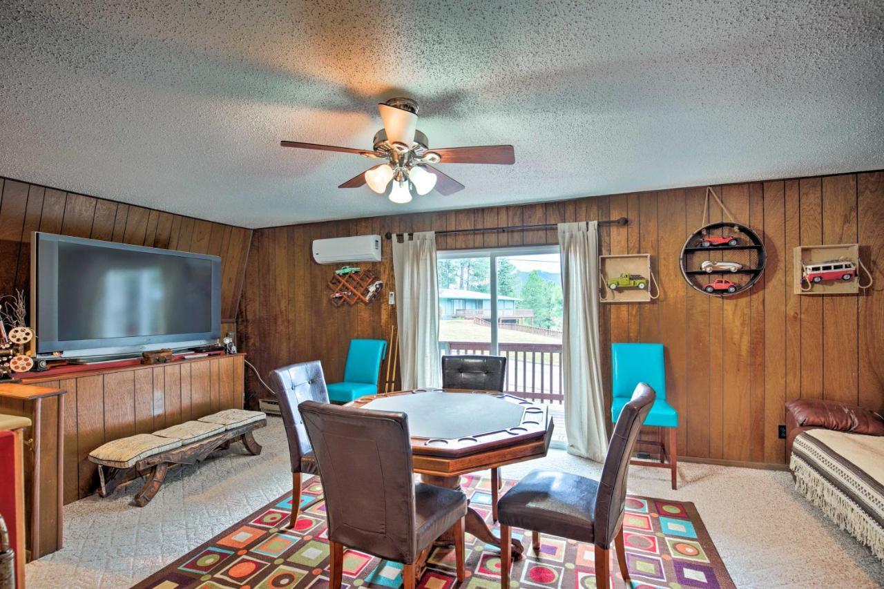 Willa Ruidoso Cabin With Deck And Grill Less Than 3 Mi To Race Track Zewnętrze zdjęcie