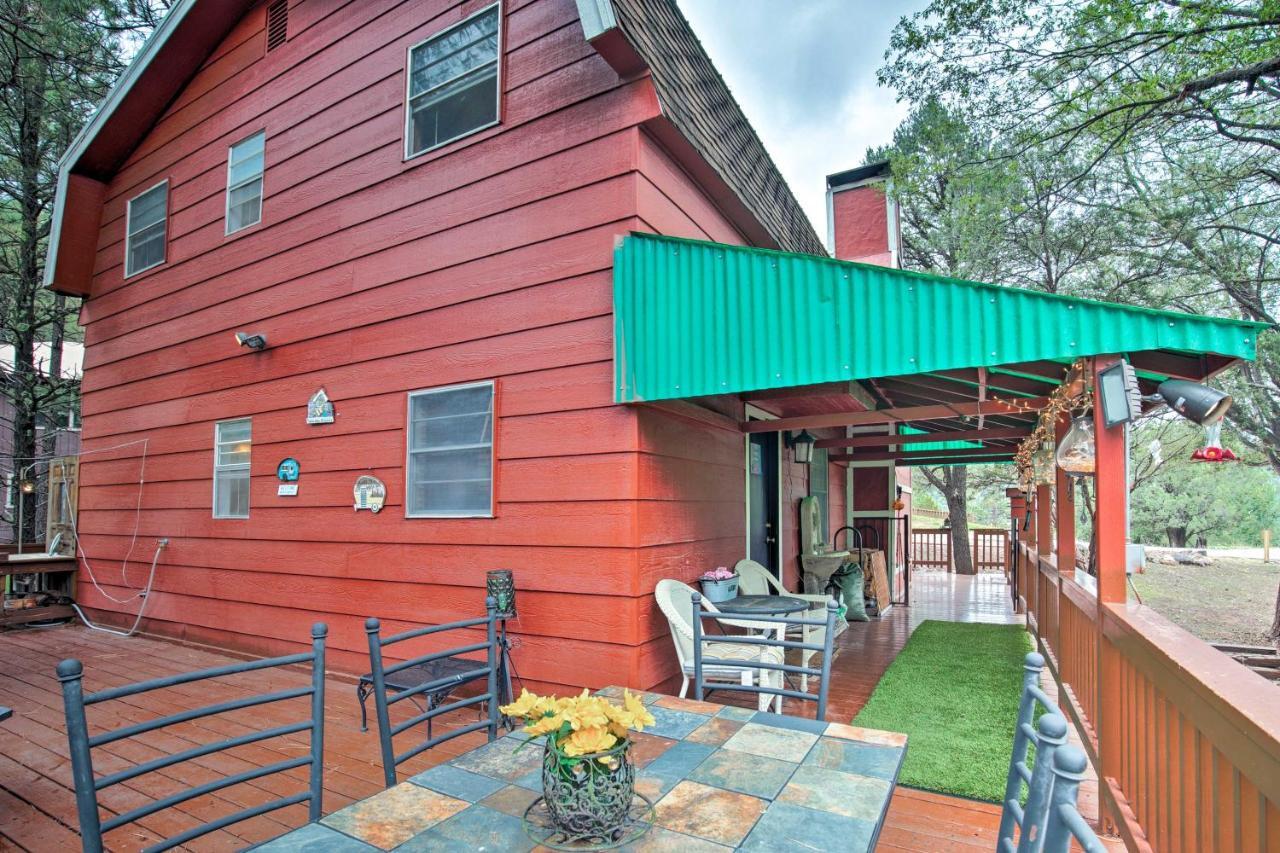 Willa Ruidoso Cabin With Deck And Grill Less Than 3 Mi To Race Track Zewnętrze zdjęcie
